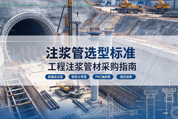 源城注浆管选型标准