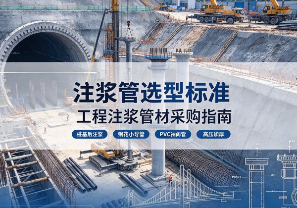 源城注浆管选型标准